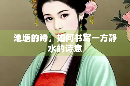 池塘的诗，如何书写一方静水的诗意