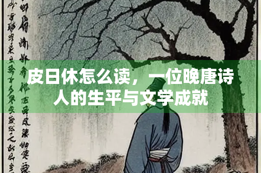 皮日休怎么读，一位晚唐诗人的生平与文学成就