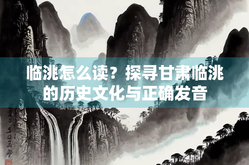 临洮怎么读？探寻甘肃临洮的历史文化与正确发音