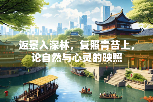 返景入深林，复照青苔上，论自然与心灵的映照
