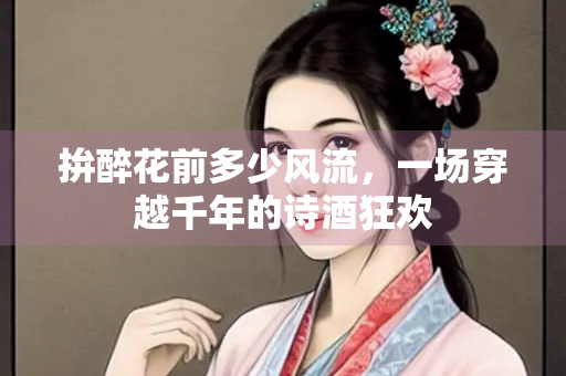 拚醉花前多少风流，一场穿越千年的诗酒狂欢