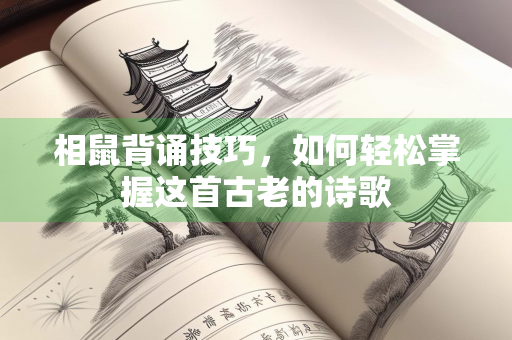 相鼠背诵技巧，如何轻松掌握这首古老的诗歌