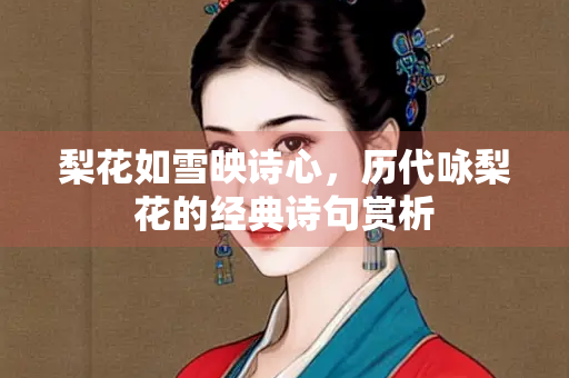 梨花如雪映诗心，历代咏梨花的经典诗句赏析
