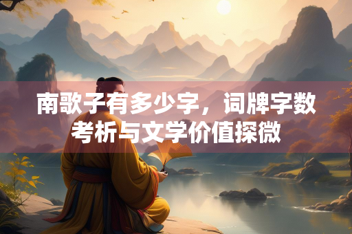 南歌子有多少字，词牌字数考析与文学价值探微