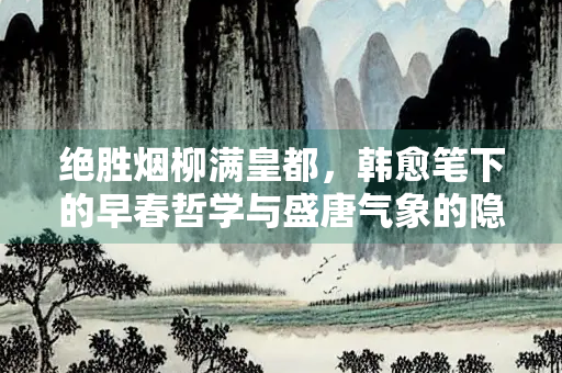 绝胜烟柳满皇都，韩愈笔下的早春哲学与盛唐气象的隐秘对话