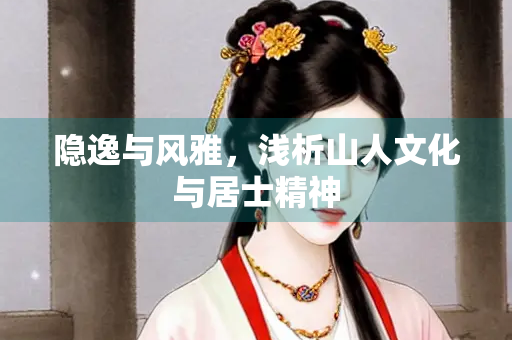 隐逸与风雅，浅析山人文化与居士精神