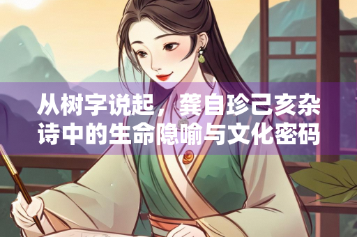 从树字说起，龚自珍己亥杂诗中的生命隐喻与文化密码