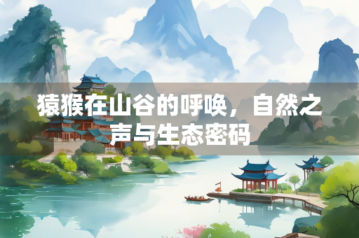 猿猴在山谷的呼唤，自然之声与生态密码