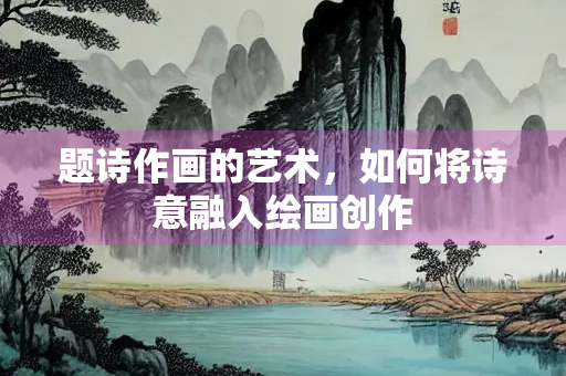题诗作画的艺术，如何将诗意融入绘画创作