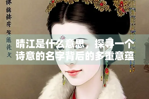 晴江是什么意思，探寻一个诗意的名字背后的多重意蕴