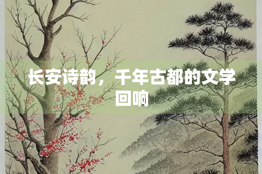 长安诗韵，千年古都的文学回响