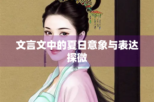 文言文中的夏日意象与表达探微