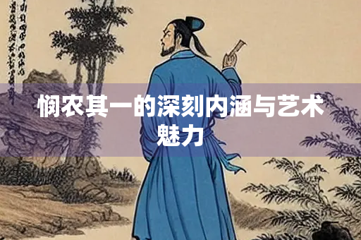 悯农其一的深刻内涵与艺术魅力
