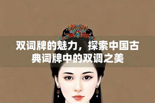 双词牌的魅力，探索中国古典词牌中的双调之美