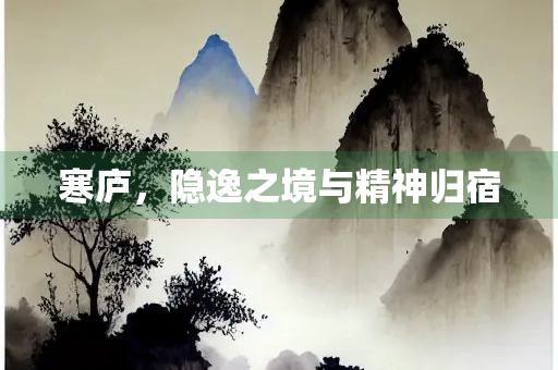 寒庐，隐逸之境与精神归宿