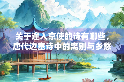 关于逢入京使的诗有哪些，唐代边塞诗中的离别与乡愁
