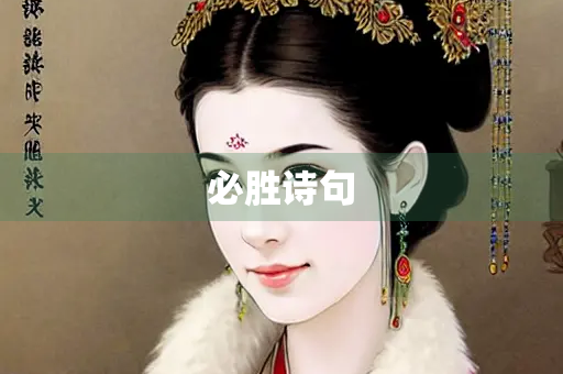 必胜诗句