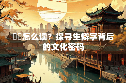 靉霂怎么读？探寻生僻字背后的文化密码