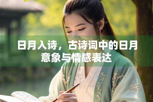 日月入诗，古诗词中的日月意象与情感表达