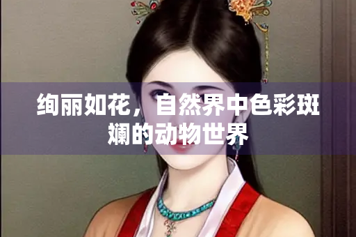 绚丽如花，自然界中色彩斑斓的动物世界