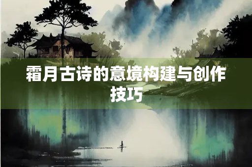 霜月古诗的意境构建与创作技巧