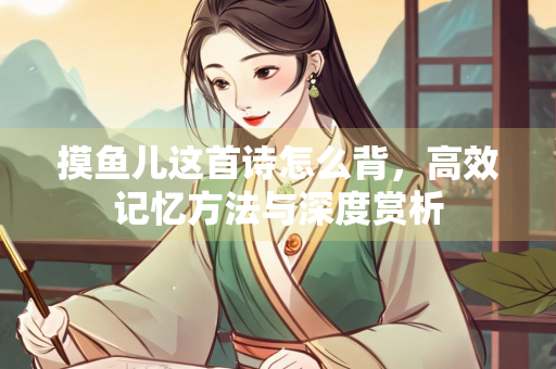 摸鱼儿这首诗怎么背，高效记忆方法与深度赏析
