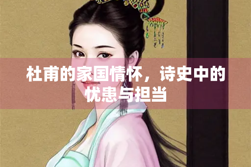 杜甫的家国情怀，诗史中的忧患与担当