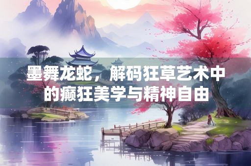 墨舞龙蛇，解码狂草艺术中的癫狂美学与精神自由