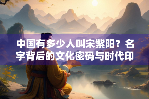 中国有多少人叫宋紫阳？名字背后的文化密码与时代印记