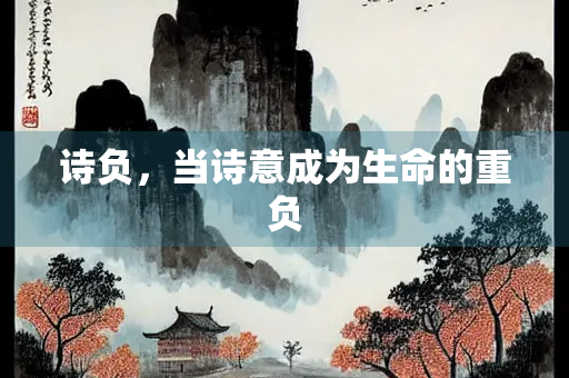 诗负，当诗意成为生命的重负