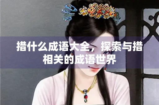 措什么成语大全，探索与措相关的成语世界