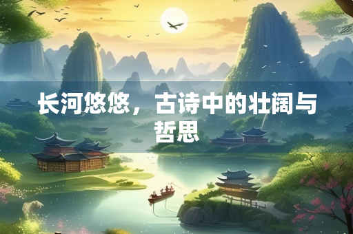 长河悠悠，古诗中的壮阔与哲思
