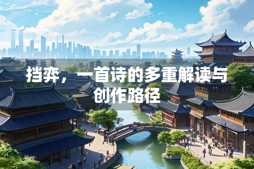 挡弈，一首诗的多重解读与创作路径