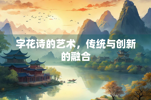 字花诗的艺术，传统与创新的融合