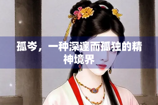 孤岑，一种深邃而孤独的精神境界