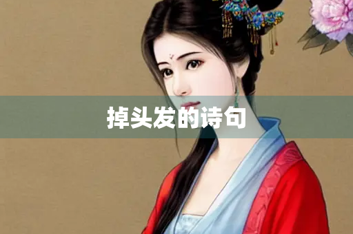 掉头发的诗句