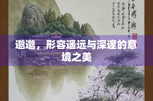 邈邈，形容遥远与深邃的意境之美