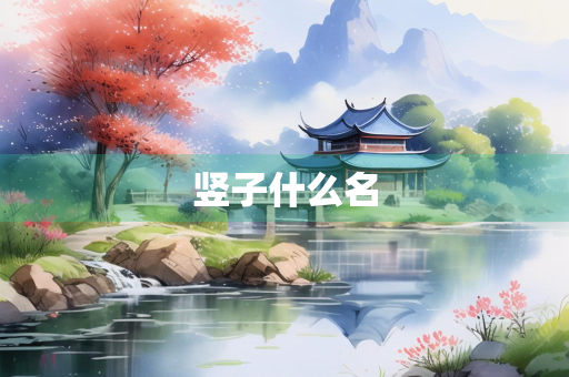 竖子什么名