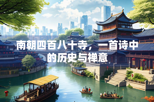 南朝四百八十寺，一首诗中的历史与禅意