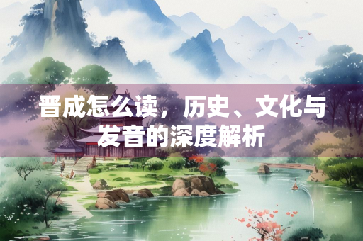 晋成怎么读，历史、文化与发音的深度解析