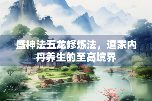 盛神法五龙修炼法，道家内丹养生的至高境界
