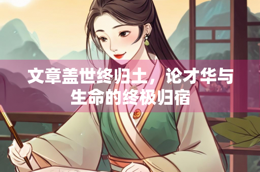 文章盖世终归土，论才华与生命的终极归宿