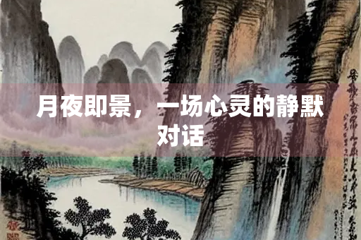 月夜即景，一场心灵的静默对话