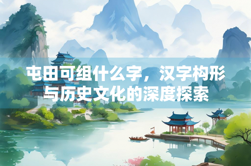 屯田可组什么字，汉字构形与历史文化的深度探索
