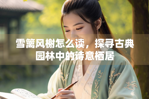 雪篱风榭怎么读，探寻古典园林中的诗意栖居