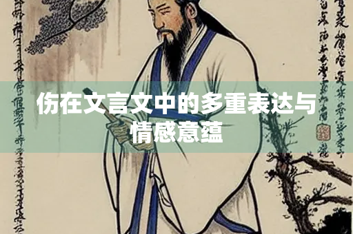 伤在文言文中的多重表达与情感意蕴