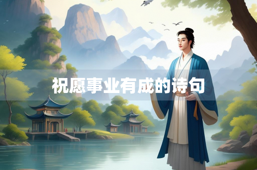 祝愿事业有成的诗句