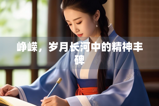 峥嵘，岁月长河中的精神丰碑