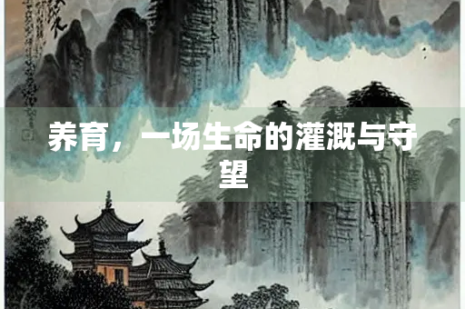 养育，一场生命的灌溉与守望