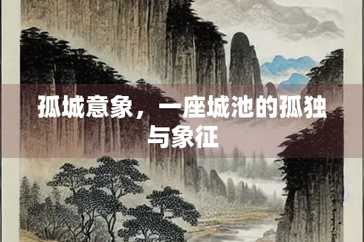 孤城意象，一座城池的孤独与象征